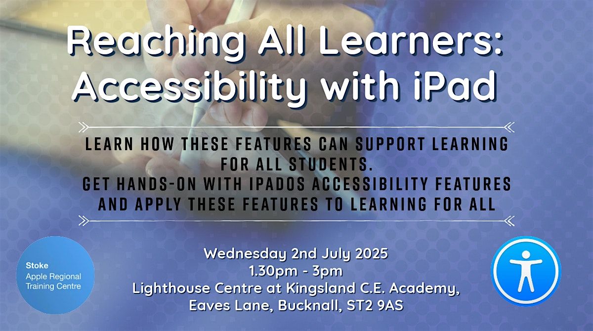 Reaching all learners - accessibility with ipad