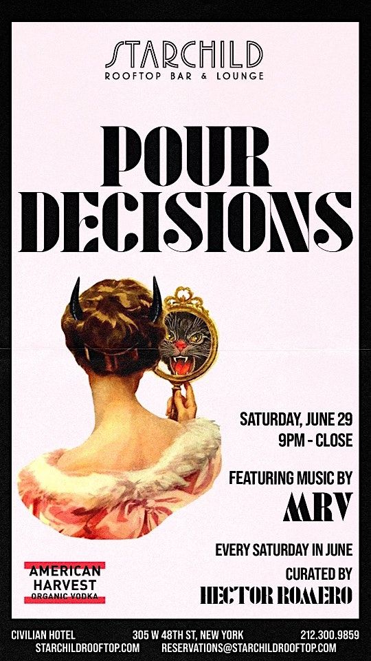 Pour Decisions Welcomes Mr. V (Extended Set) (New York City)