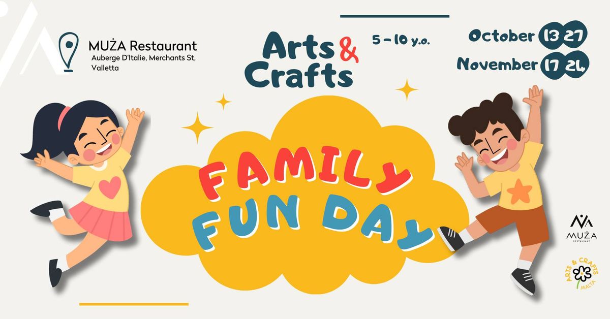 Family Sundays in the City! - Sunday Lunch + Kids Arts and Crafts 