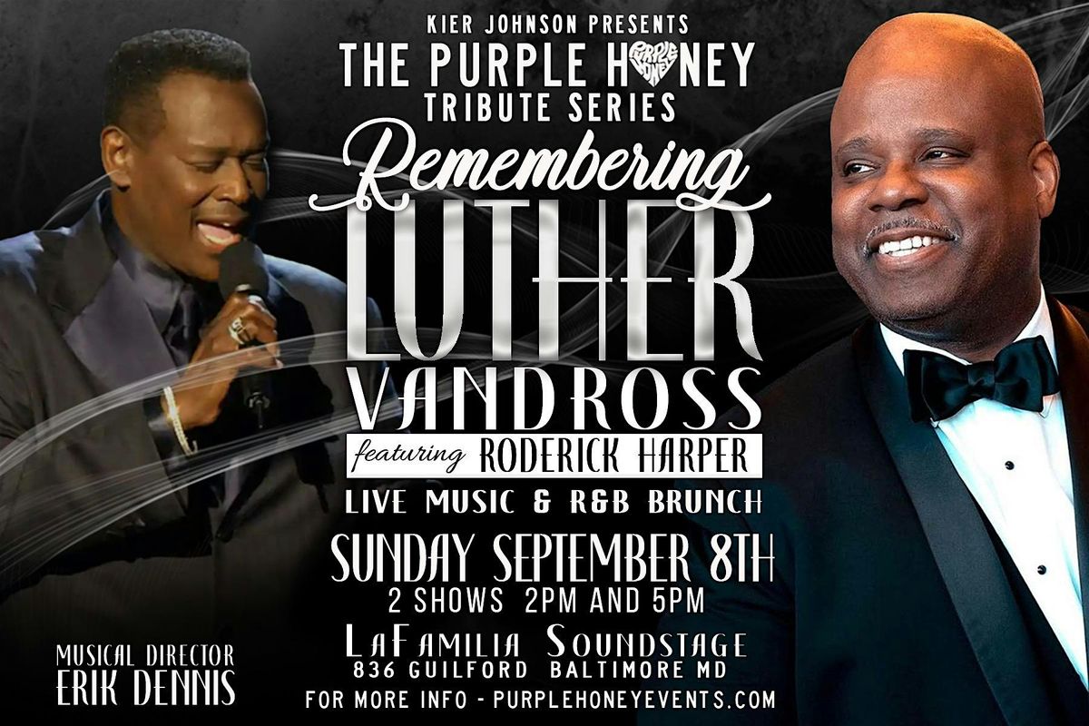 Remembering Luther Vandross 2 Shows