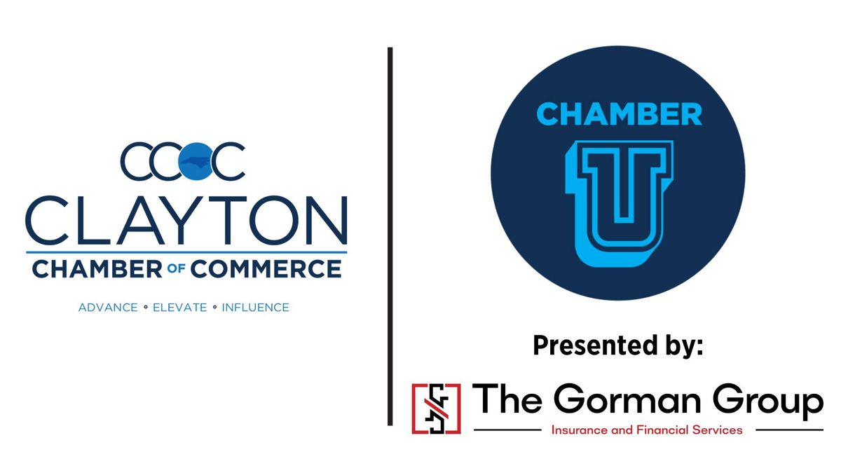 Chamber U | Presented by Gorman Group Insurance