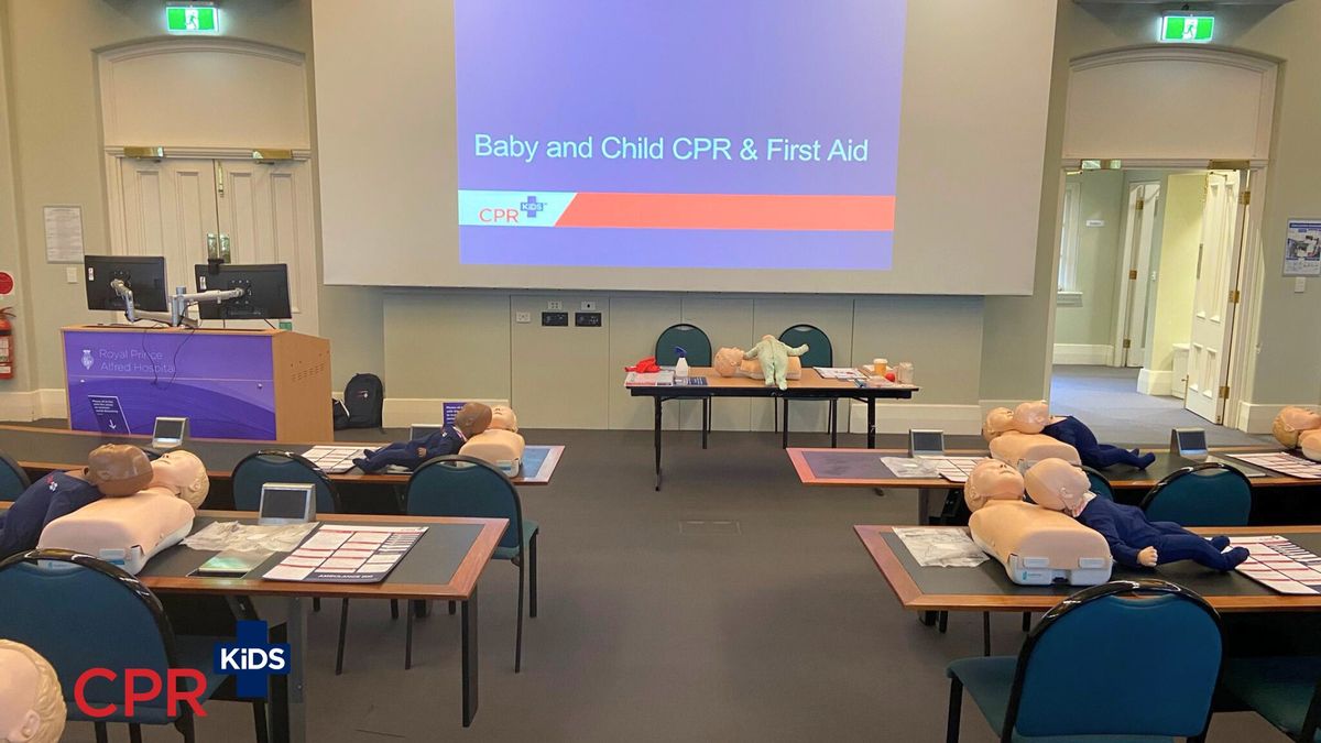 Royal Prince Alfred Hospital \/ Sydney - Baby + Child CPR & First Aid Classes 2024