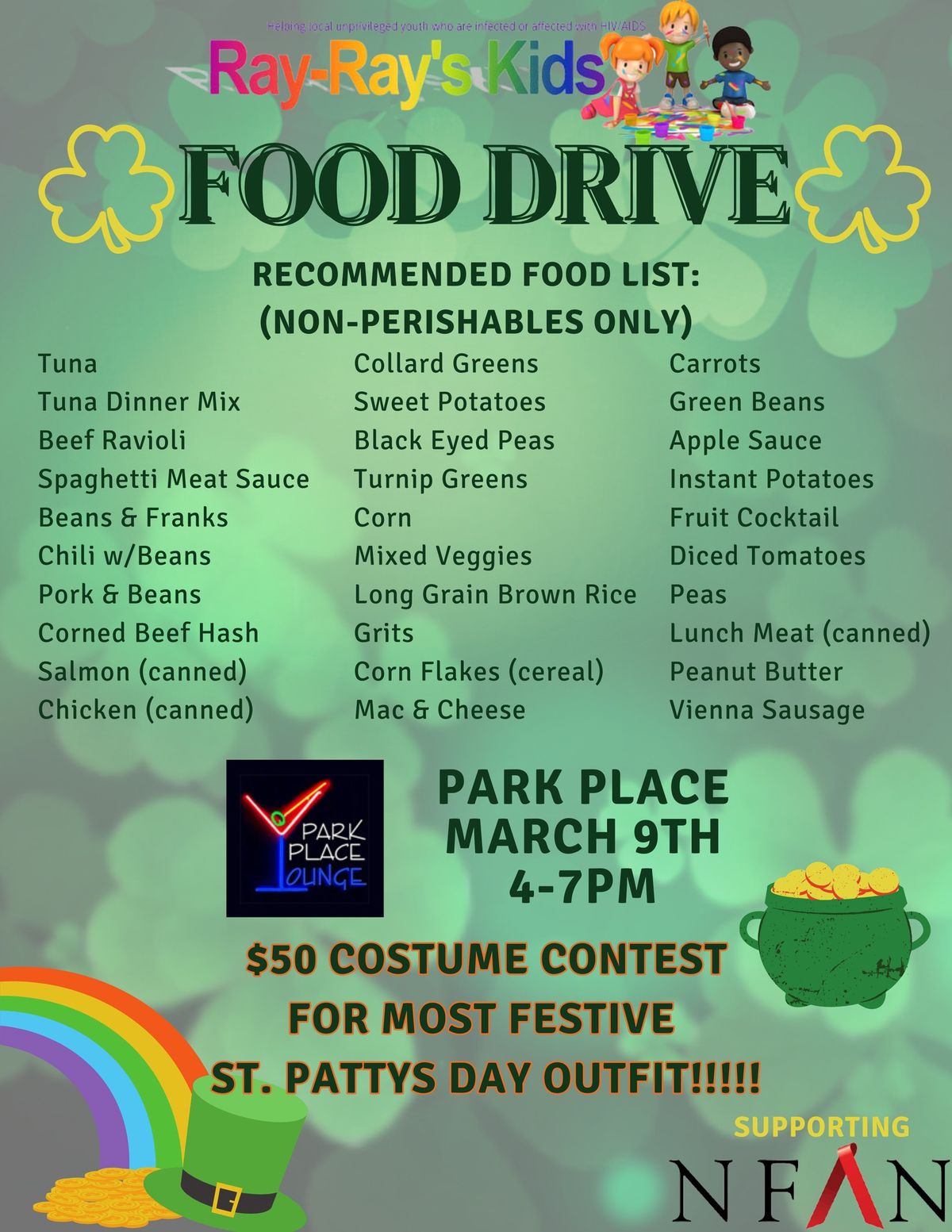 Ray Ray's Kids Annual Food Drive