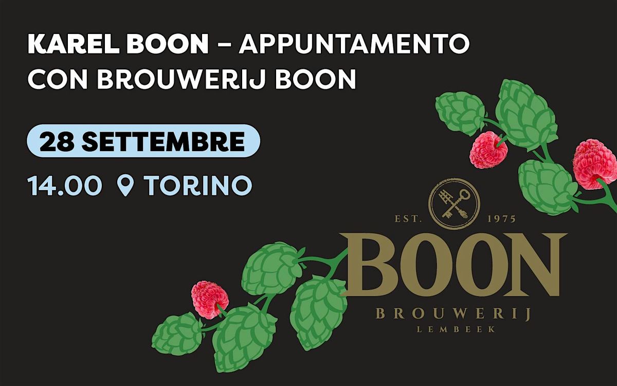 Appuntamento con il Mastro Birraio: Boon