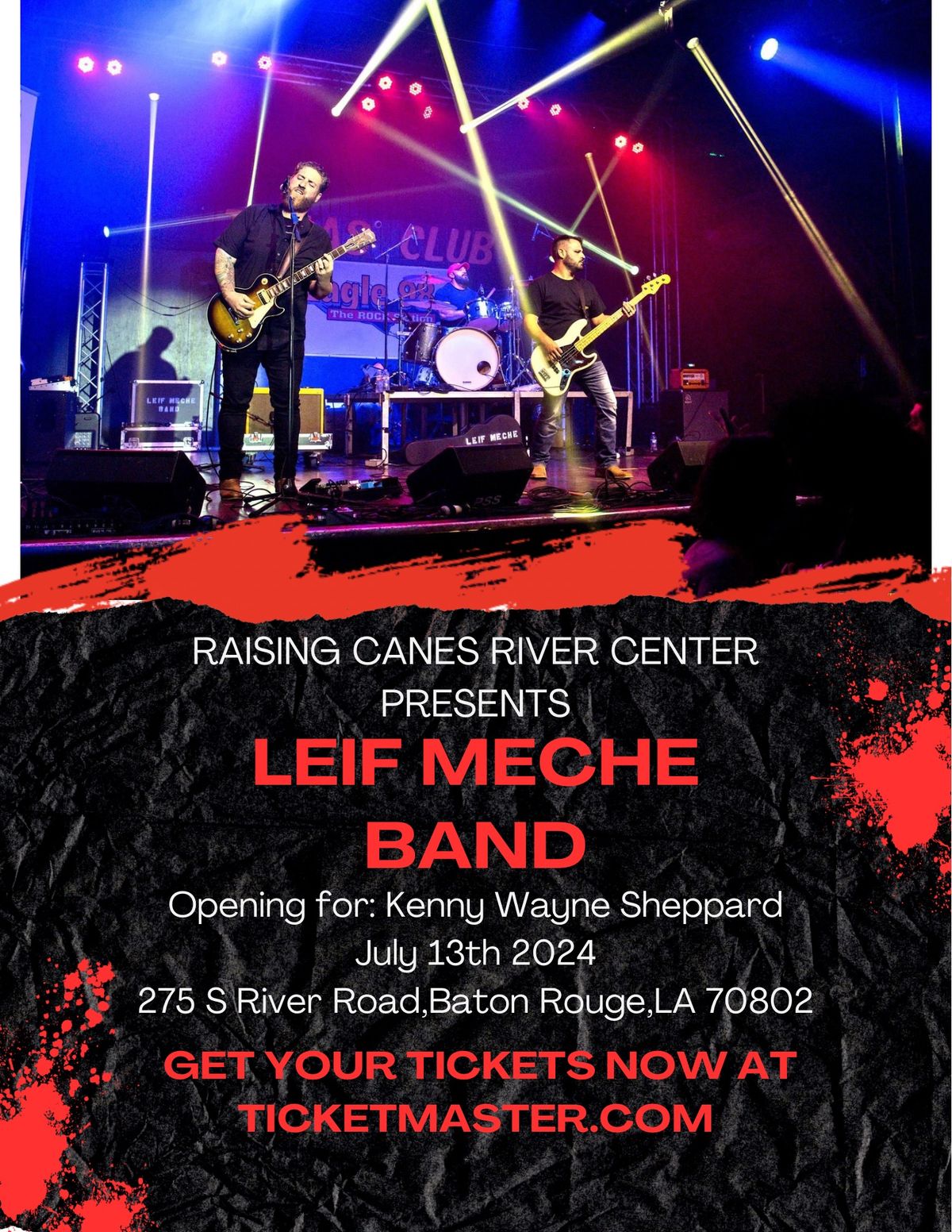 Leif Meche Band Opening for Kenny Wayne Sheppard