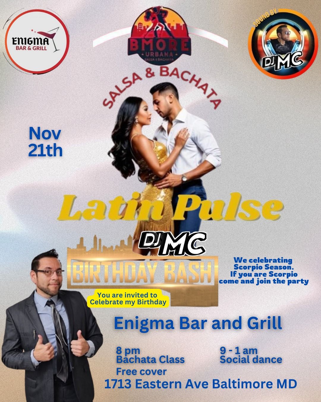 Latin Pulse Enigma Thursday's Night 