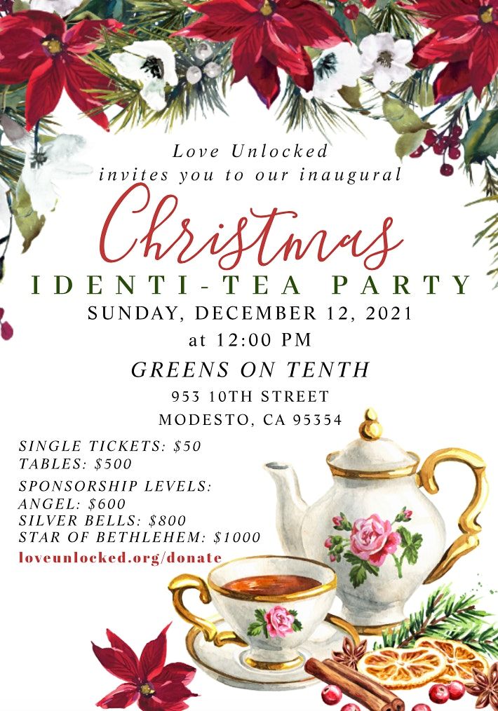 LoveUnlocked Christmas Identi-Tea Party