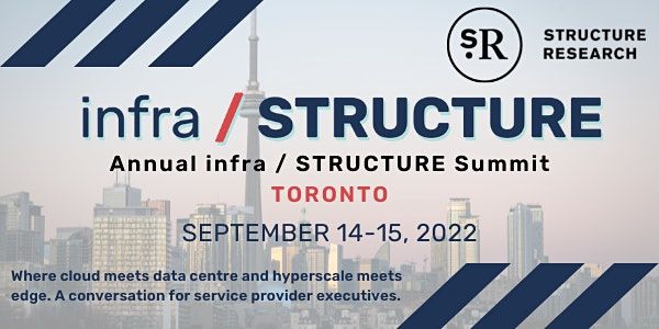 Annual infra \/ STRUCTURE Summit Toronto