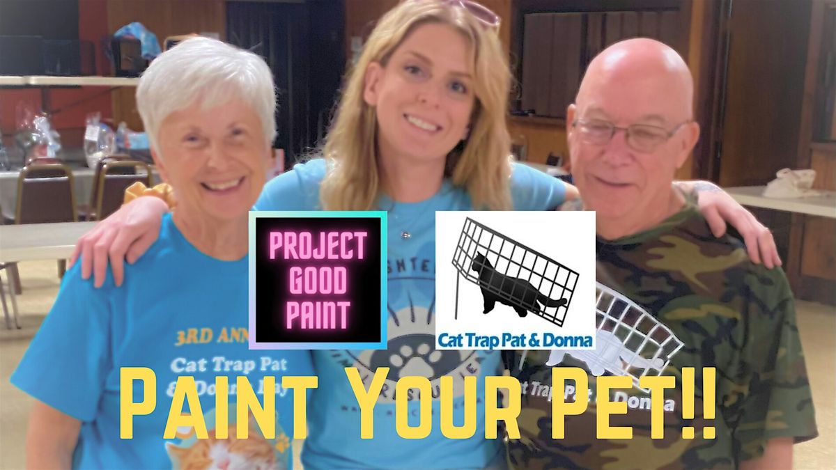 Paint Your Pet Fundraiser for Cat Trap Pat Inc. at Newark Eagles