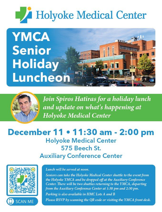 Holyoke Medical Center YMCA Senior Holiday Luncheon