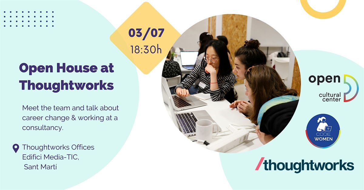 CodeWomen+ Event: Open House at Thoughtworks!
