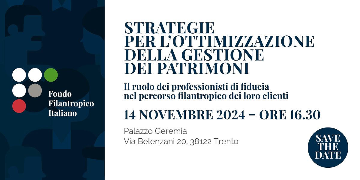 Strategie per l\u2019ottimizzazione della gestione dei patrimoni