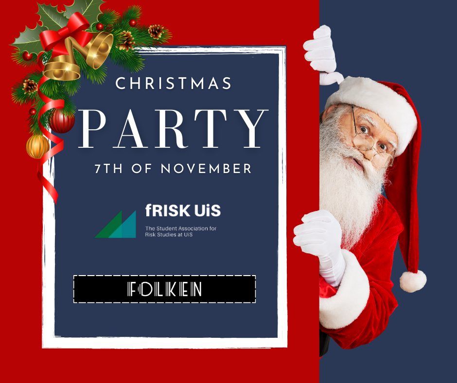 fRISK Christmas Party 7th of November