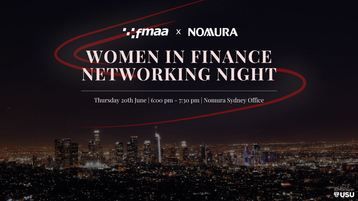 Nomura - Women in Finance Networking Night