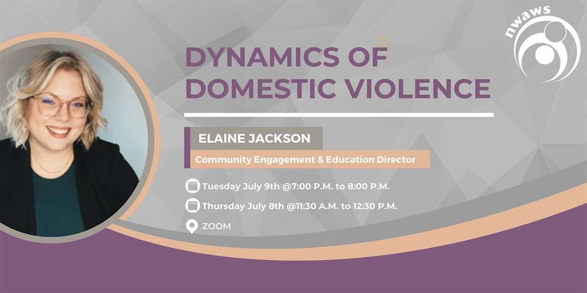 Dynamics of Domestic Violence (Lunch & Learn)