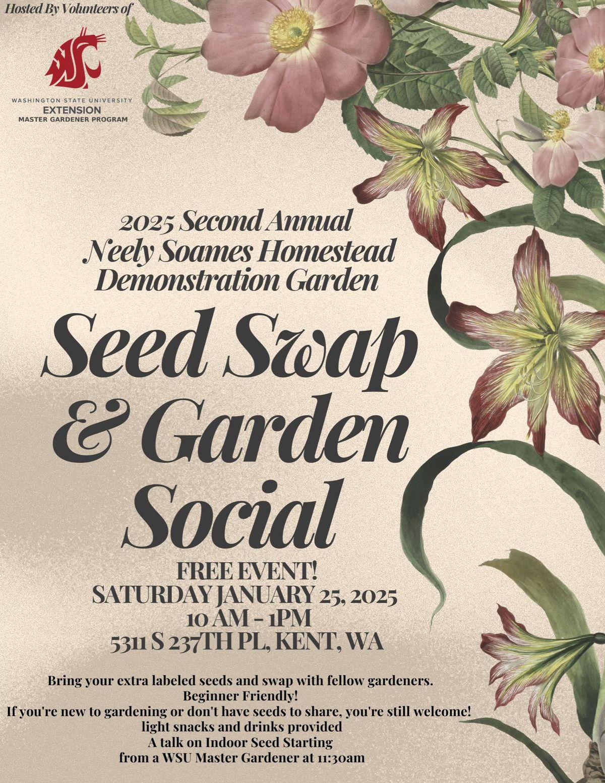 2025 Seed Swap & Garden Social