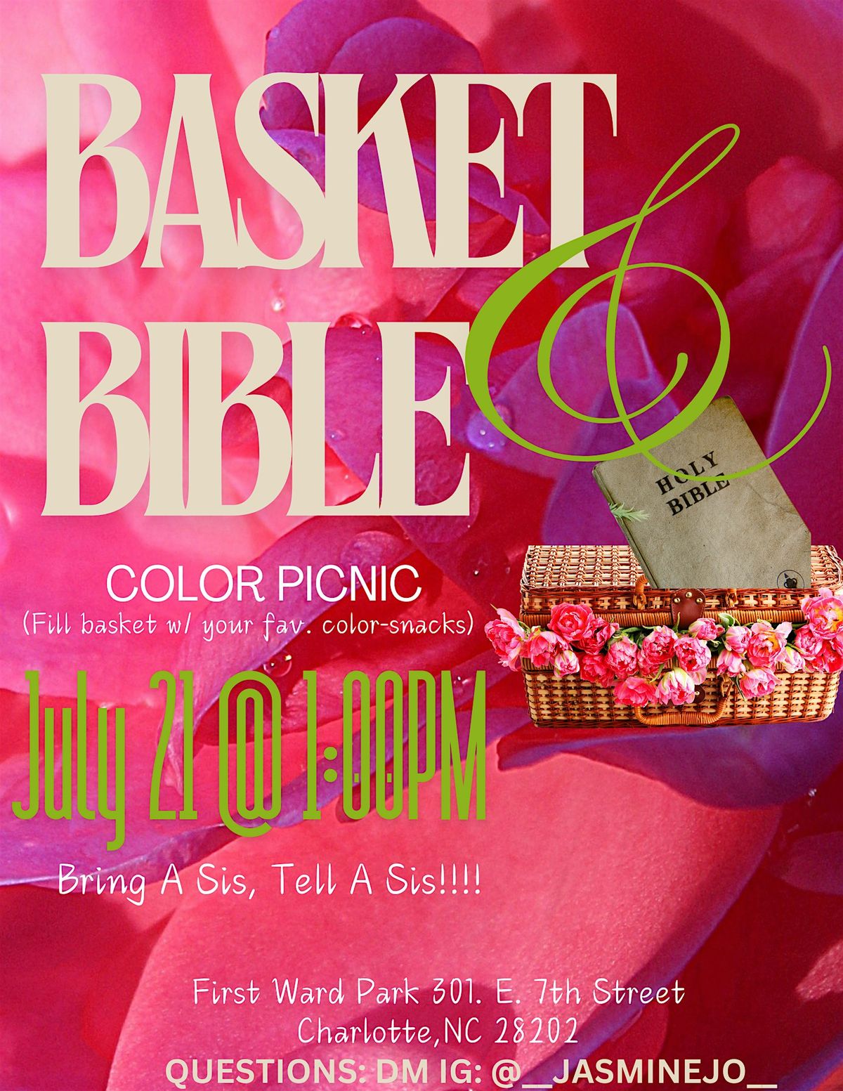 Basket & Bible Picnic