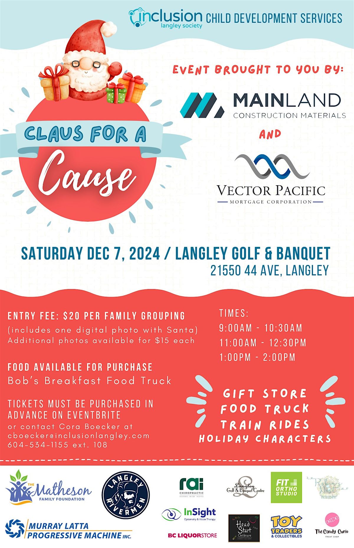 Inclusion Langley Claus for a Cause 2024