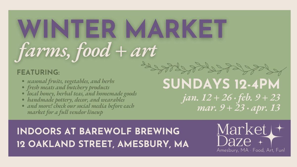 Amesbury Winter Market 