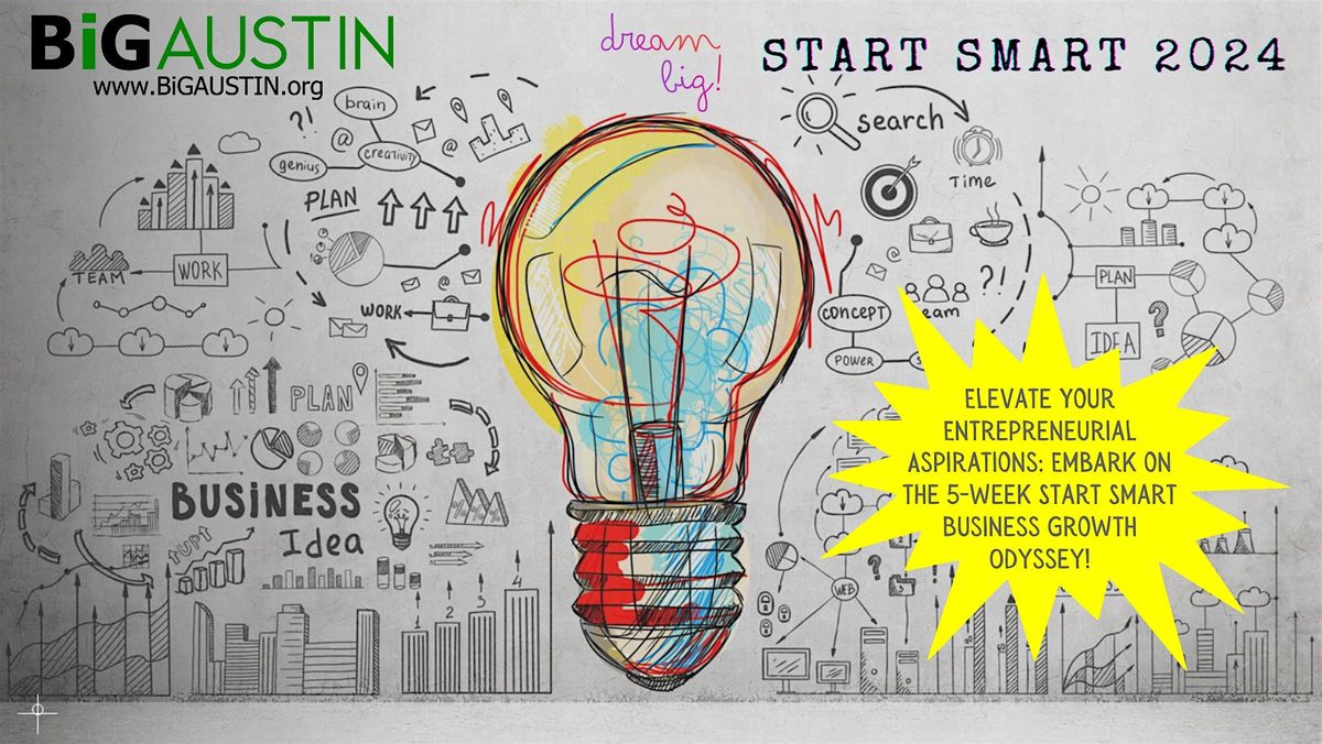 Start Smart 5 week Small Business Course