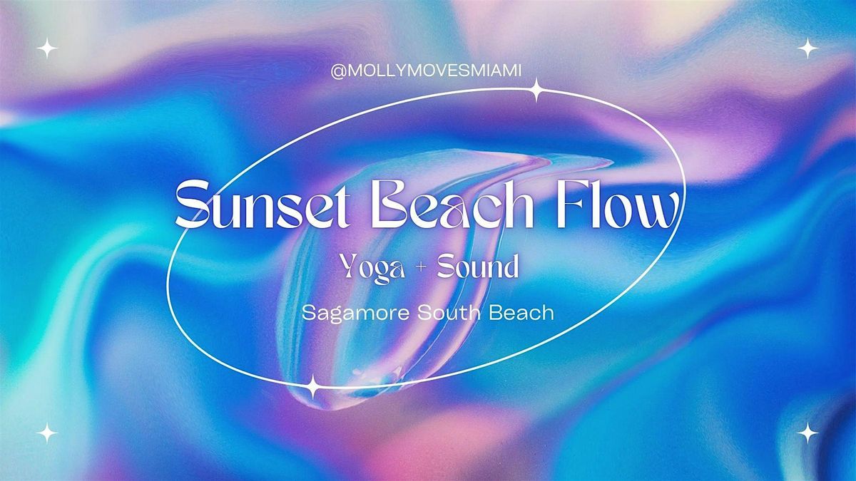 Sunset Beach Yoga Class at Sagamore Hotel South Beach