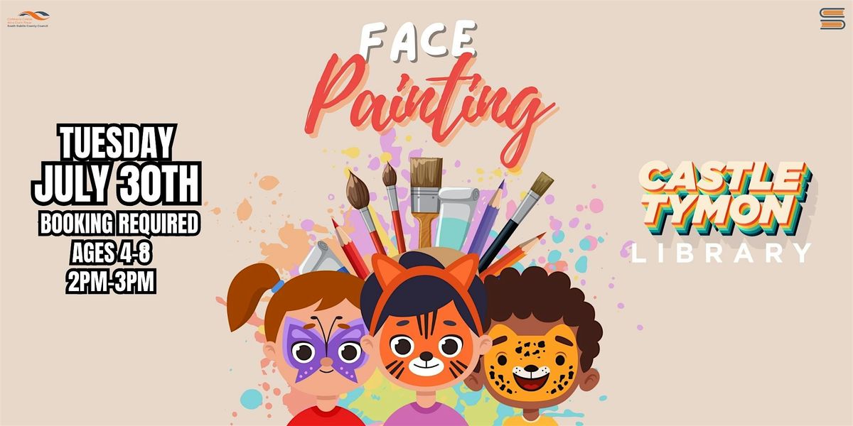 Summer Activities: Face Painting (ages 4-8)