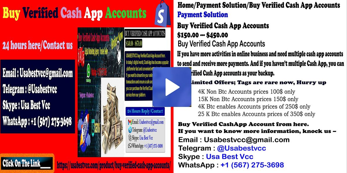 Buy Verified Cash App Accounts