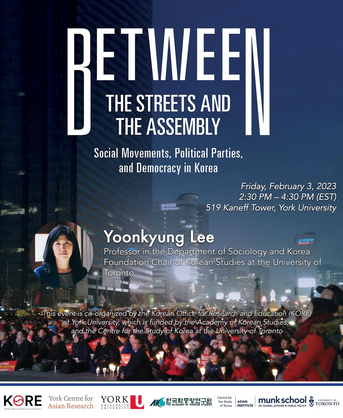 Book Talk: Between the Streets and the Assembly: