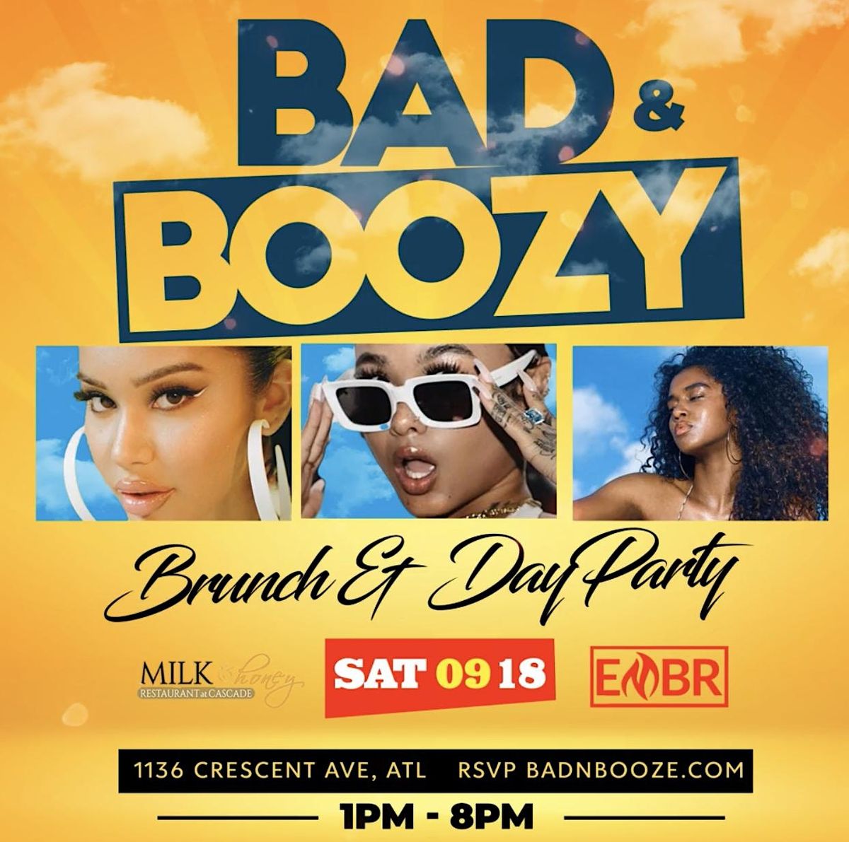Bad & Boozy Saturday Brunch Party