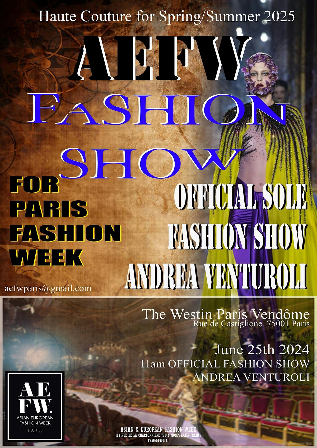 AEFW Haute Couture for Spring\/Summer 2025 fashion designer ANDREA VENTUROLI