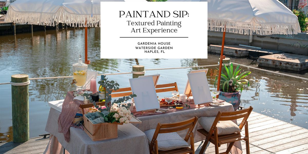 PAINT AND SIP: Textured Painting Art Experience at BAYSHORE DISTRICT