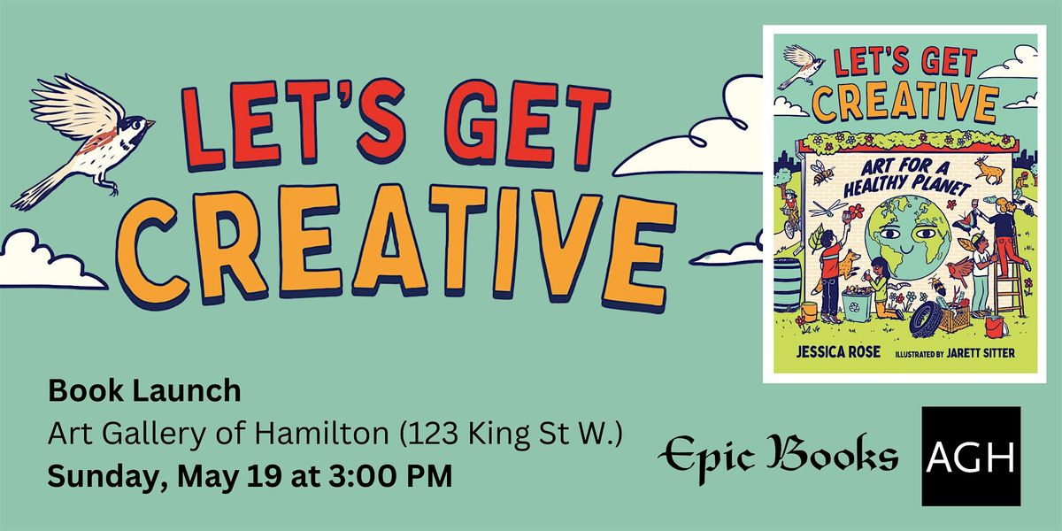 Let's Get Creative: Art for a Healthy Planet Book Launch