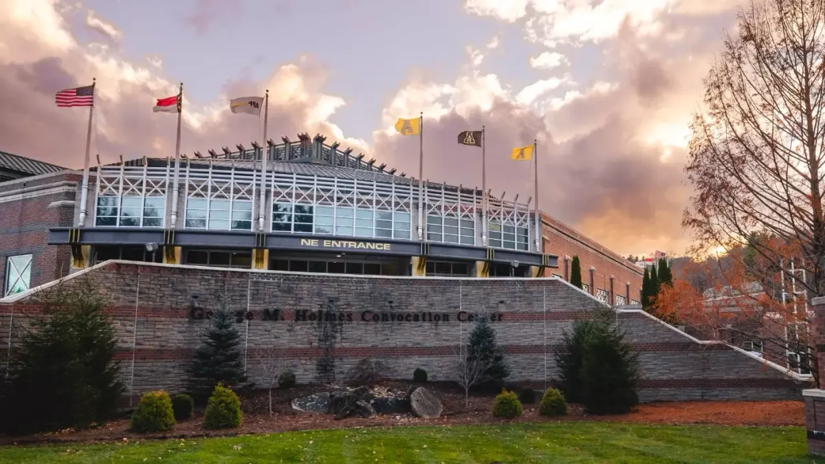 Parking Appalachian State Mountaineers at James Madison Dukes Womens Basketball