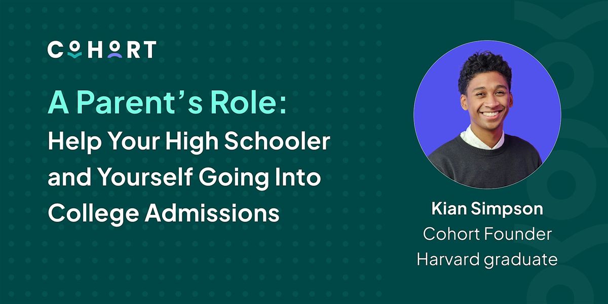 SCUSD: Help your High Schooler going into College Admissions [Virtual]