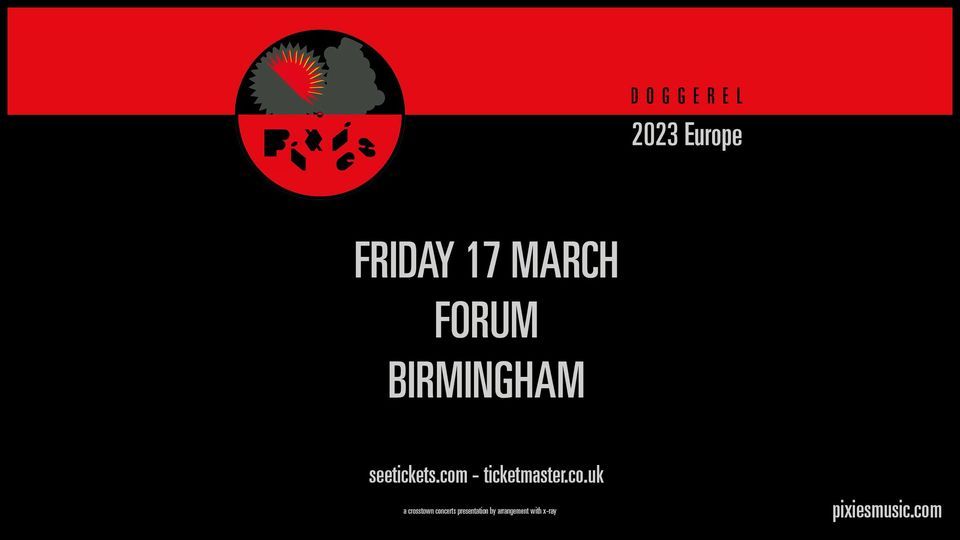 Pixies at Birmingham Forum