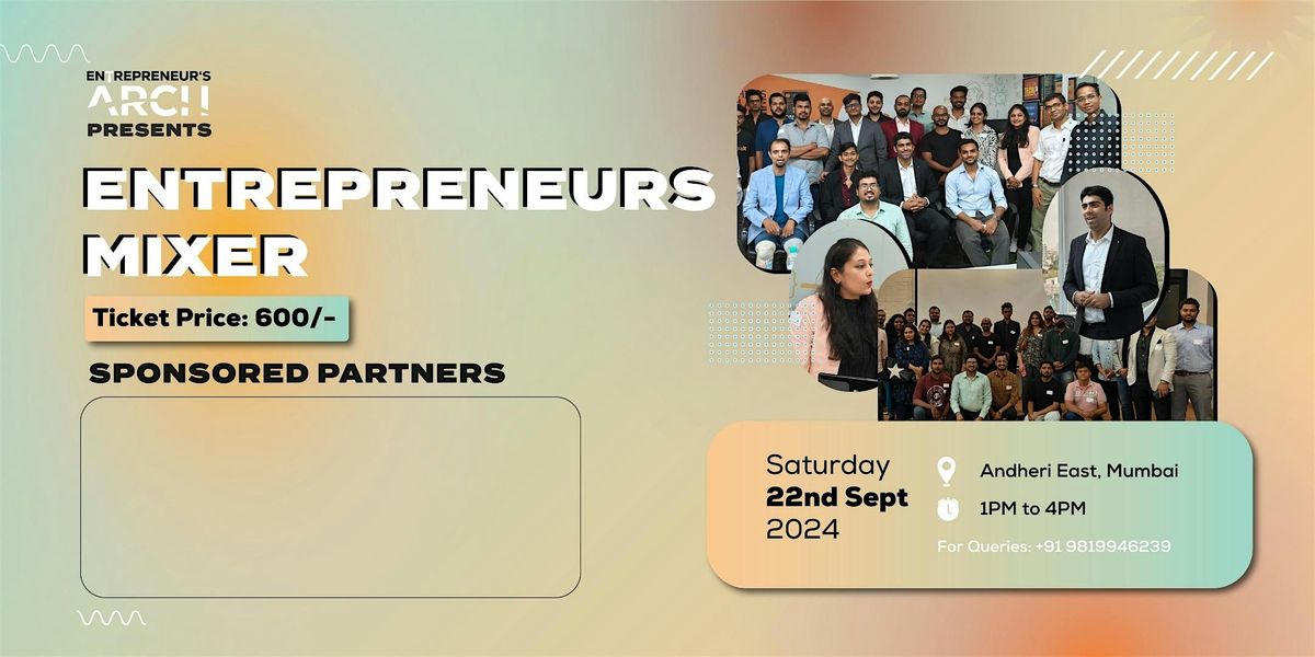 Entrepreneur's Mixer (Mumbai)