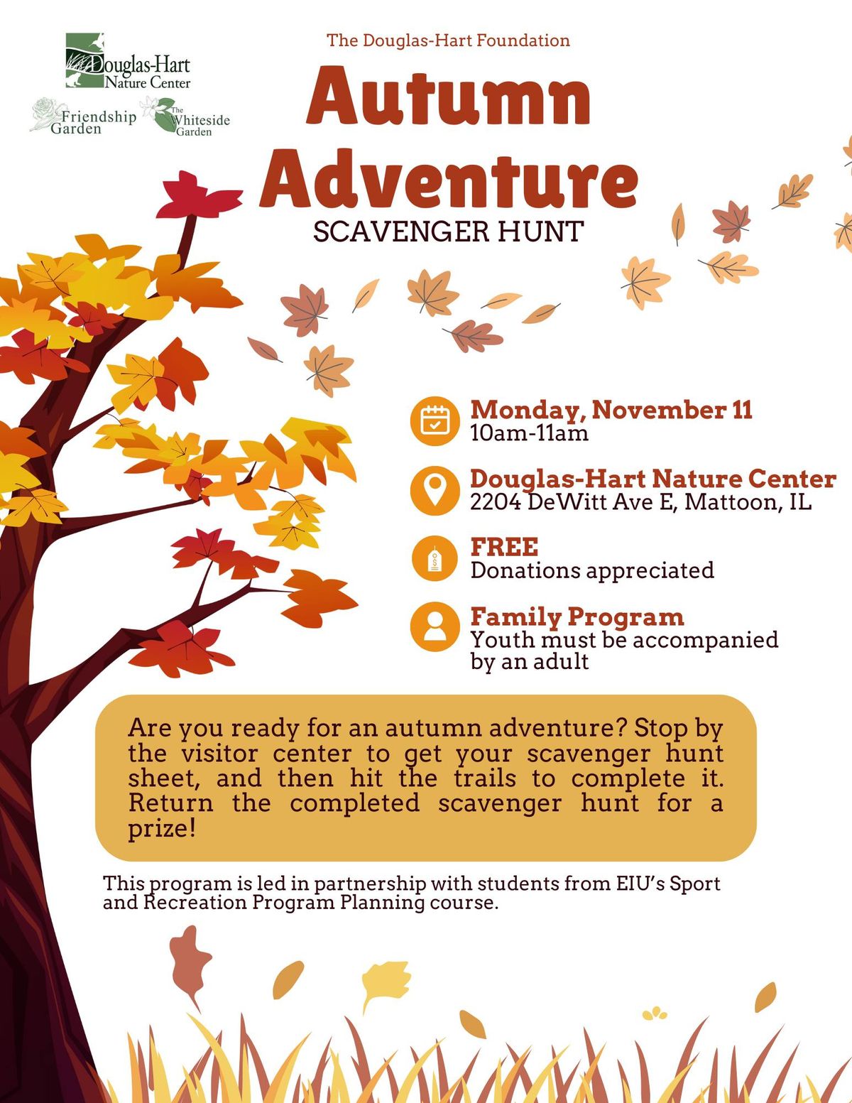 Autumn Adventure Scavenger Hunt