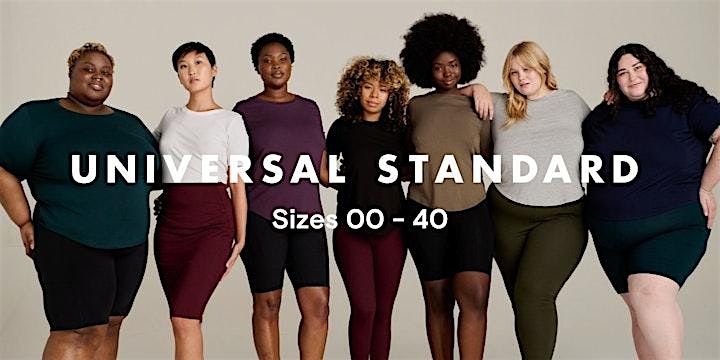 Size-Inclusive Shopping Pop Up (25% OFF!) with Universal Standard