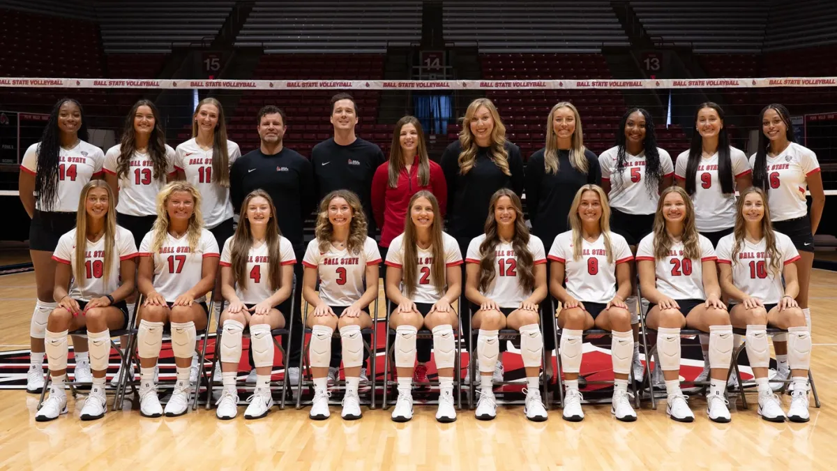 Parking Eastern Kentucky Colonels at Ball State Cardinals Womens Volleyball