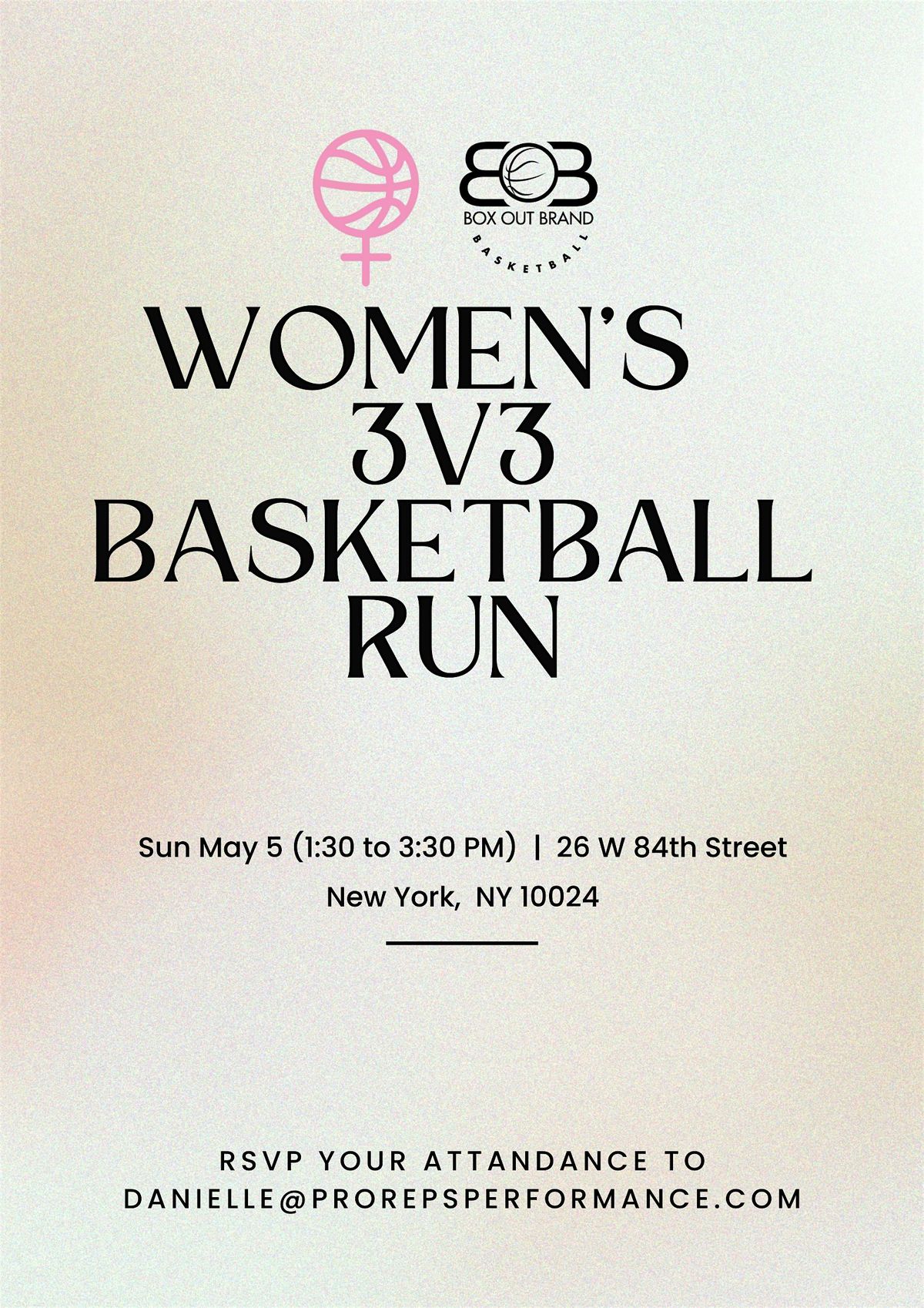 Women's Basketball 3v3 Open Run