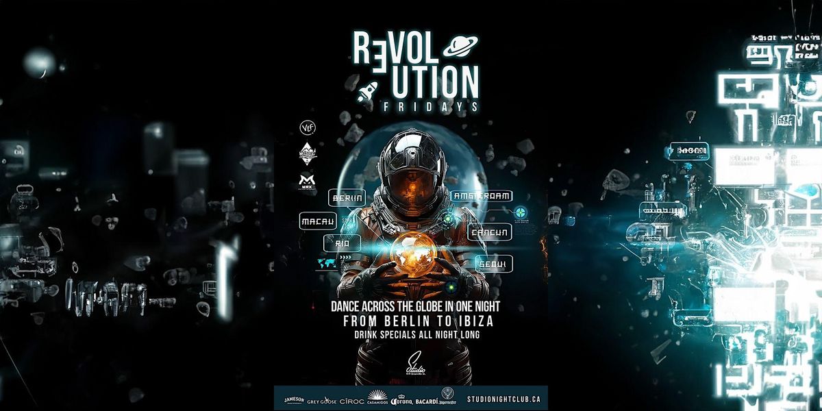 REVOLUTION Fridays| TOP 40. EDM. HOUSE |