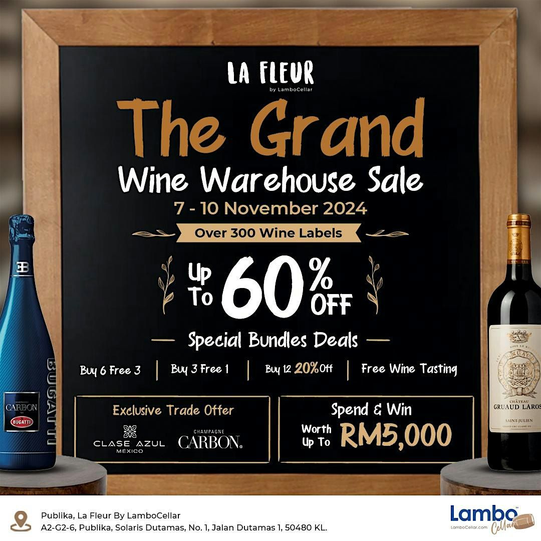 The Grand Wine Warehouse Sale