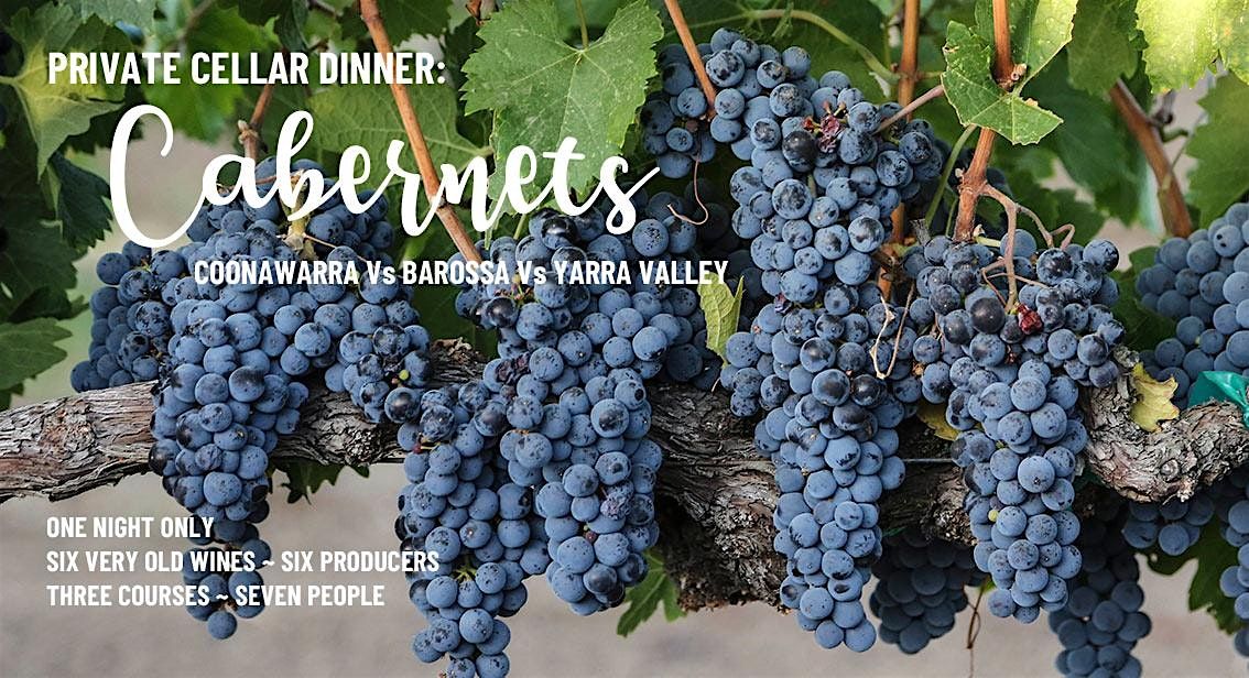 PRIVATE CELLAR DINNER: Old Australian Cabernets