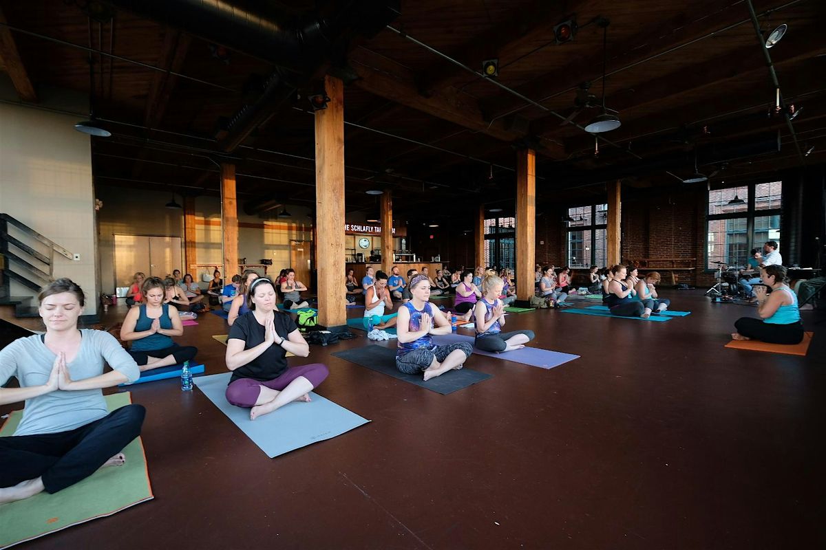 Yoga + Soundscapes at Schlafly: Yoga Buzz 10th Anniversary Party