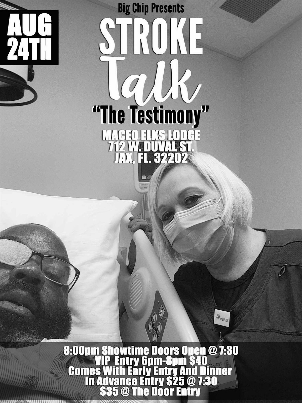 "Stroke Talk: The Testimony" Comedy Special!