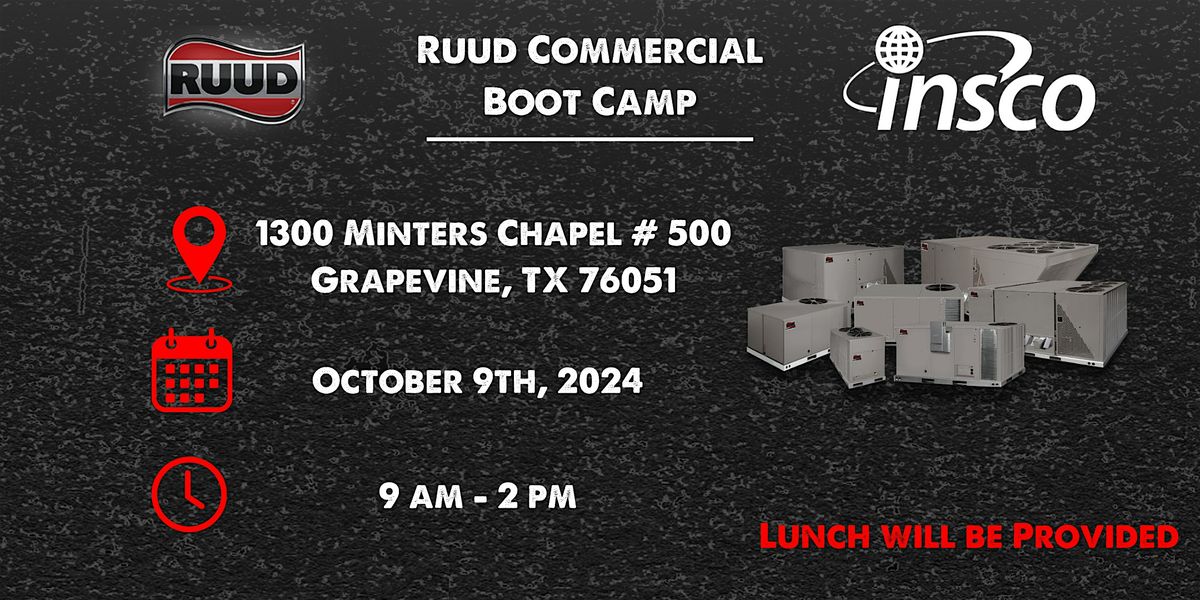 Ruud Commerical Bootcamp