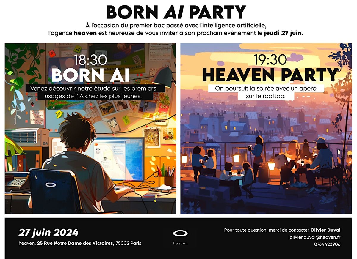 Born AI \/ heaven Party