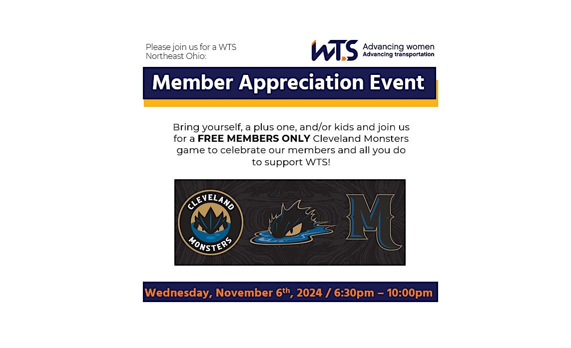 WTS Northeast Ohio Member Appreciation Event