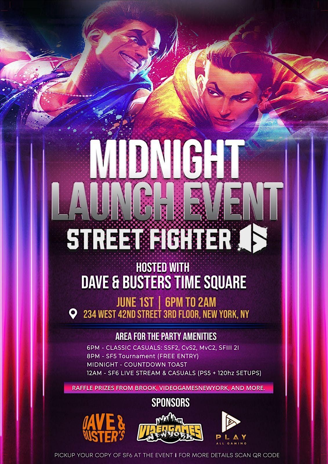 Street Fighter 6 Launch Party