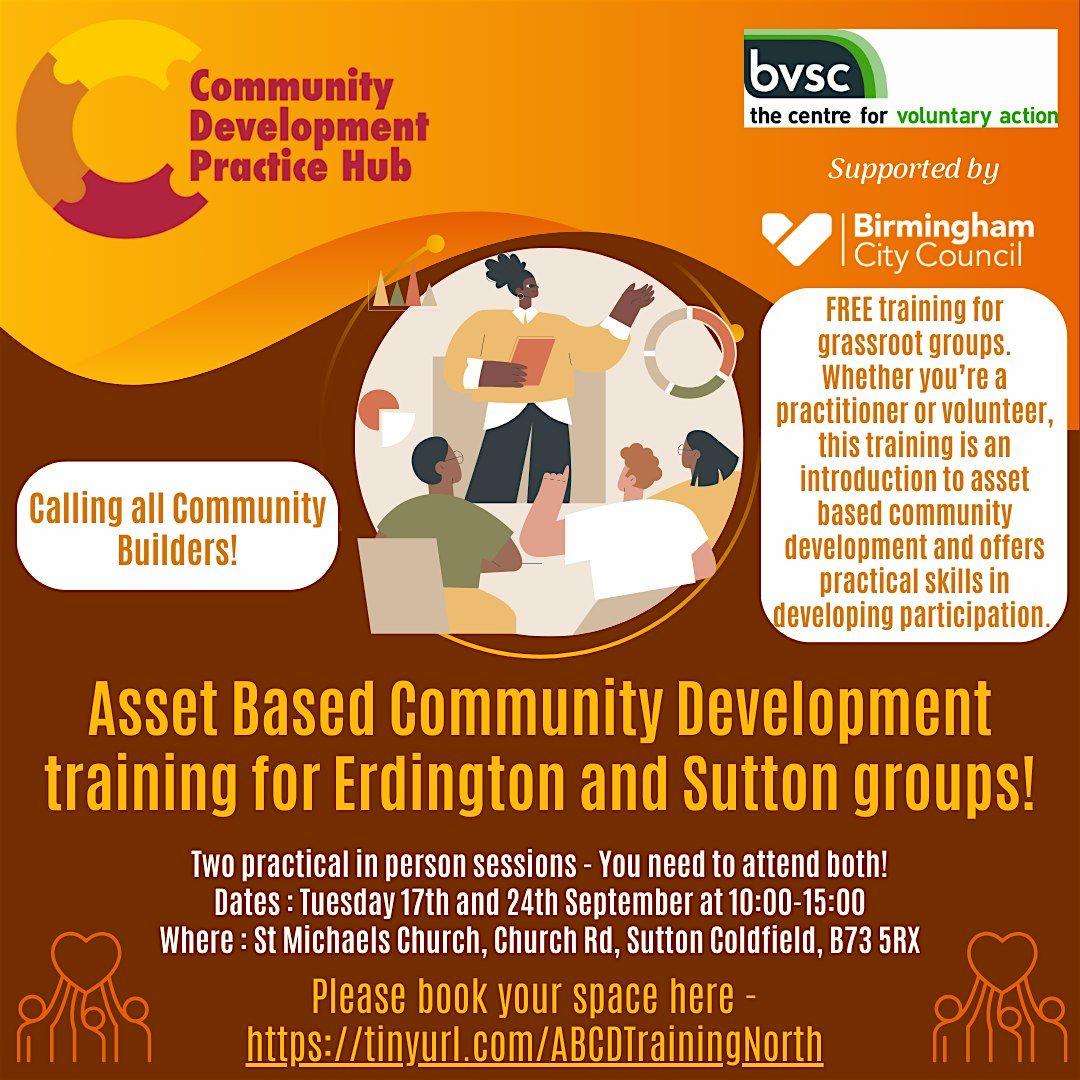 Asset Based Community Development training for North Birmingham groups